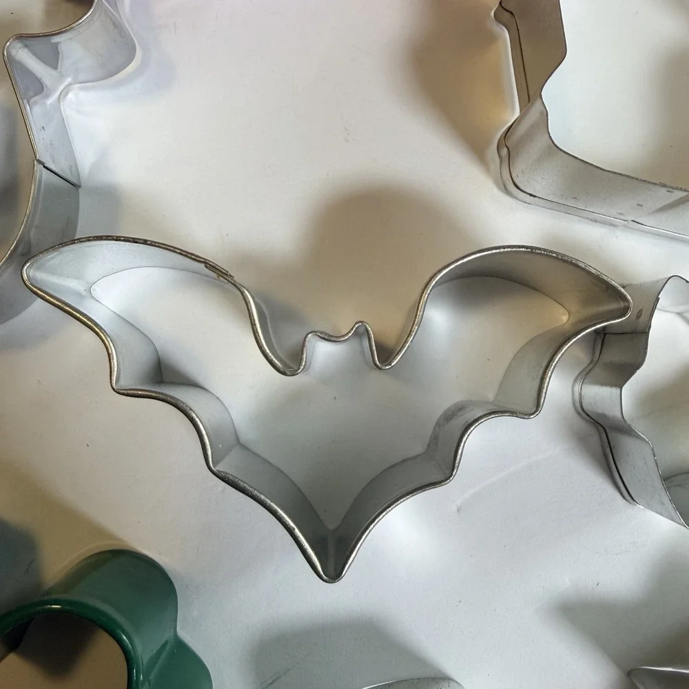 Vintage Cookie Cutters Lot of over 50 Aluminum & Plastic Various Shapes